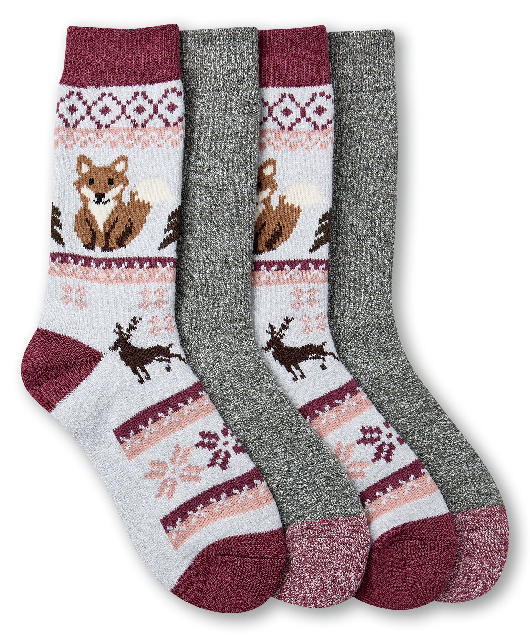 Columbia Women's Thermal Fox Socks 2-pk