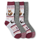Columbia Women's Thermal Fox Socks 2-pk Front_Flat