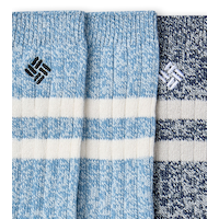 Chaussettes ultradouces pour femmes, Columbia, paquet de 2&nbsp;paires