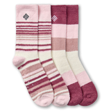 Columbia Women's Cozy Grippers Socks 2-pk Side_Right
