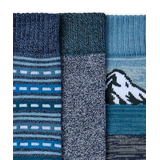 Columbia Women's Elevation Moisture Control Crew Socks 4-pk CloseUp
