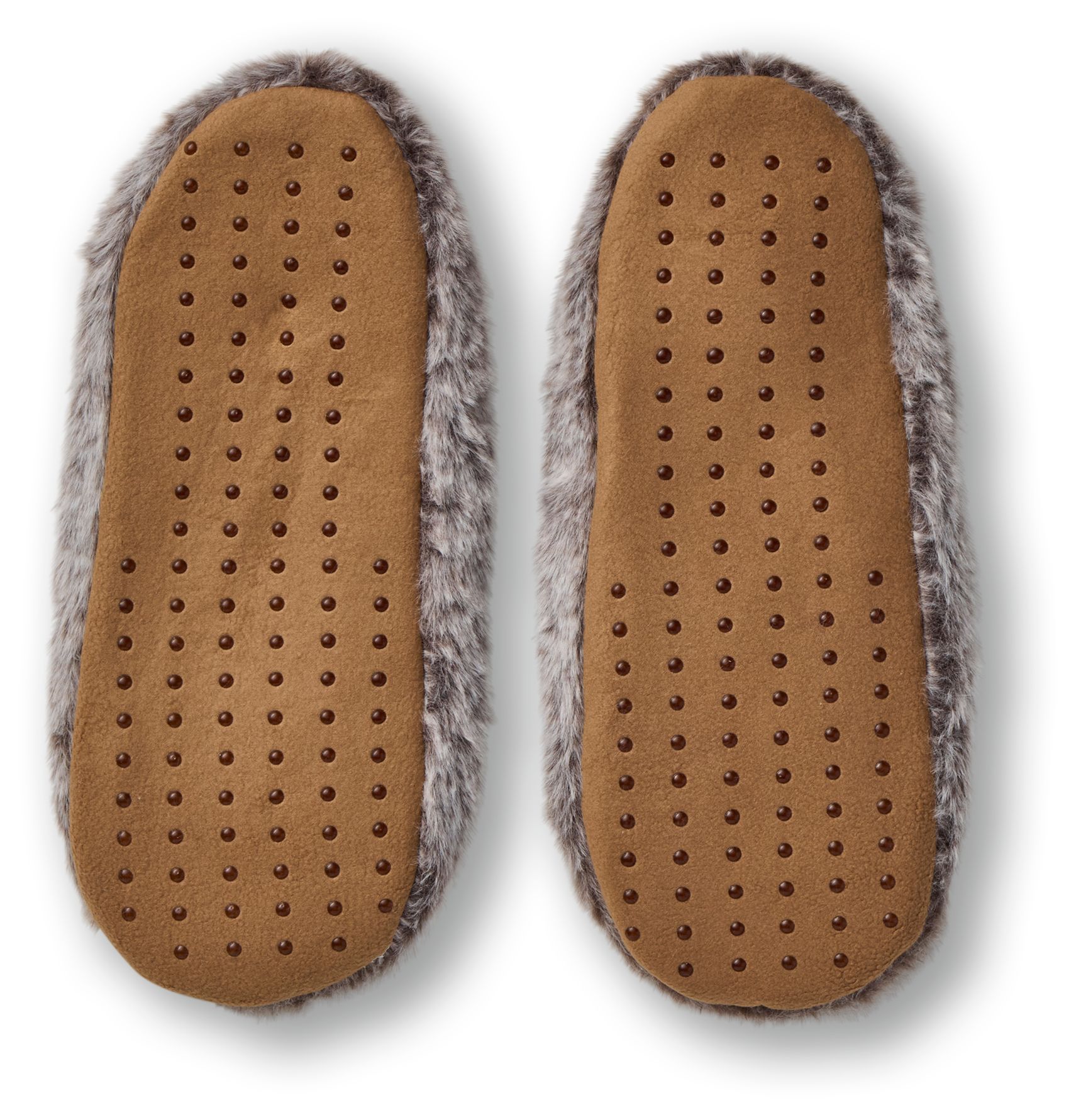 Denver Hayes Women's Faux Fur Critter Slipper Socks