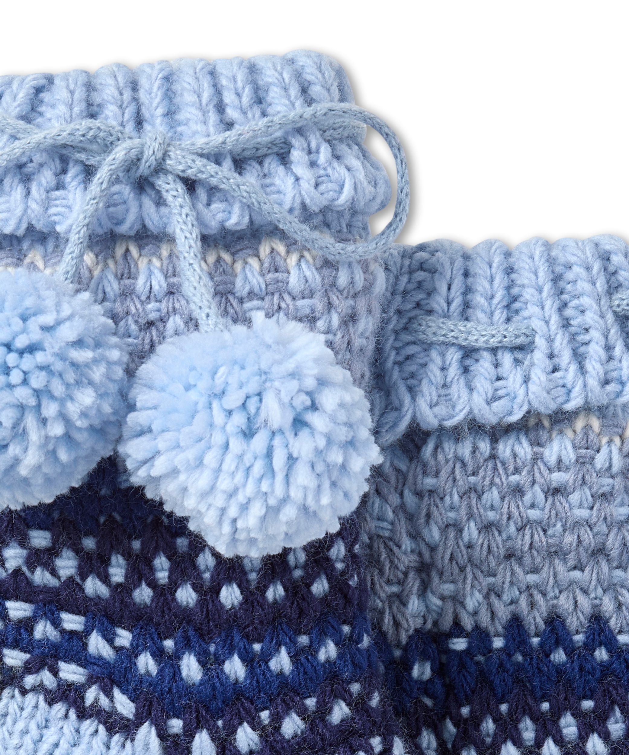 Denver Hayes Women's Sherpa Lined Pom Socks