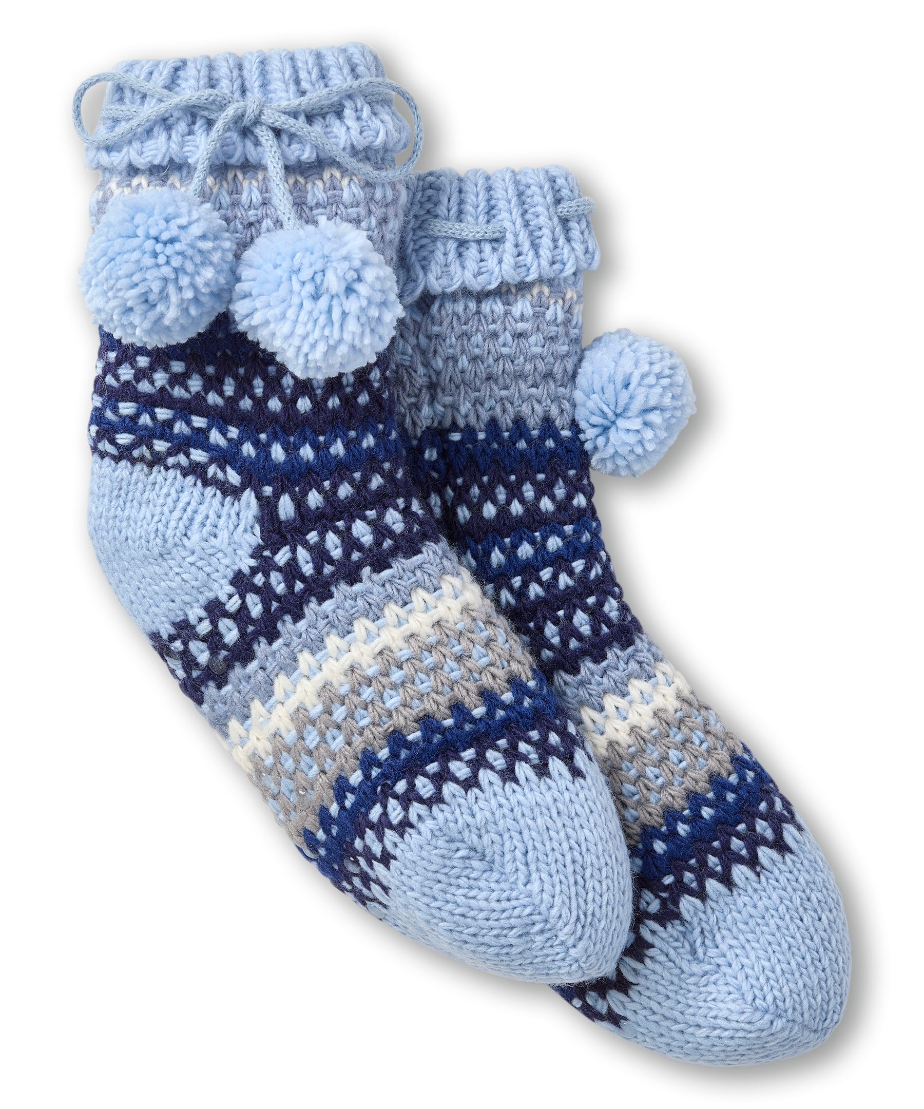 Denver Hayes Women's Sherpa Lined Pom Socks