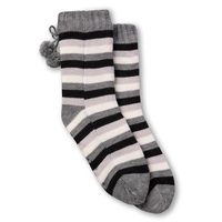 Denver Hayes Multi Stripe Gripper Lounge Socks