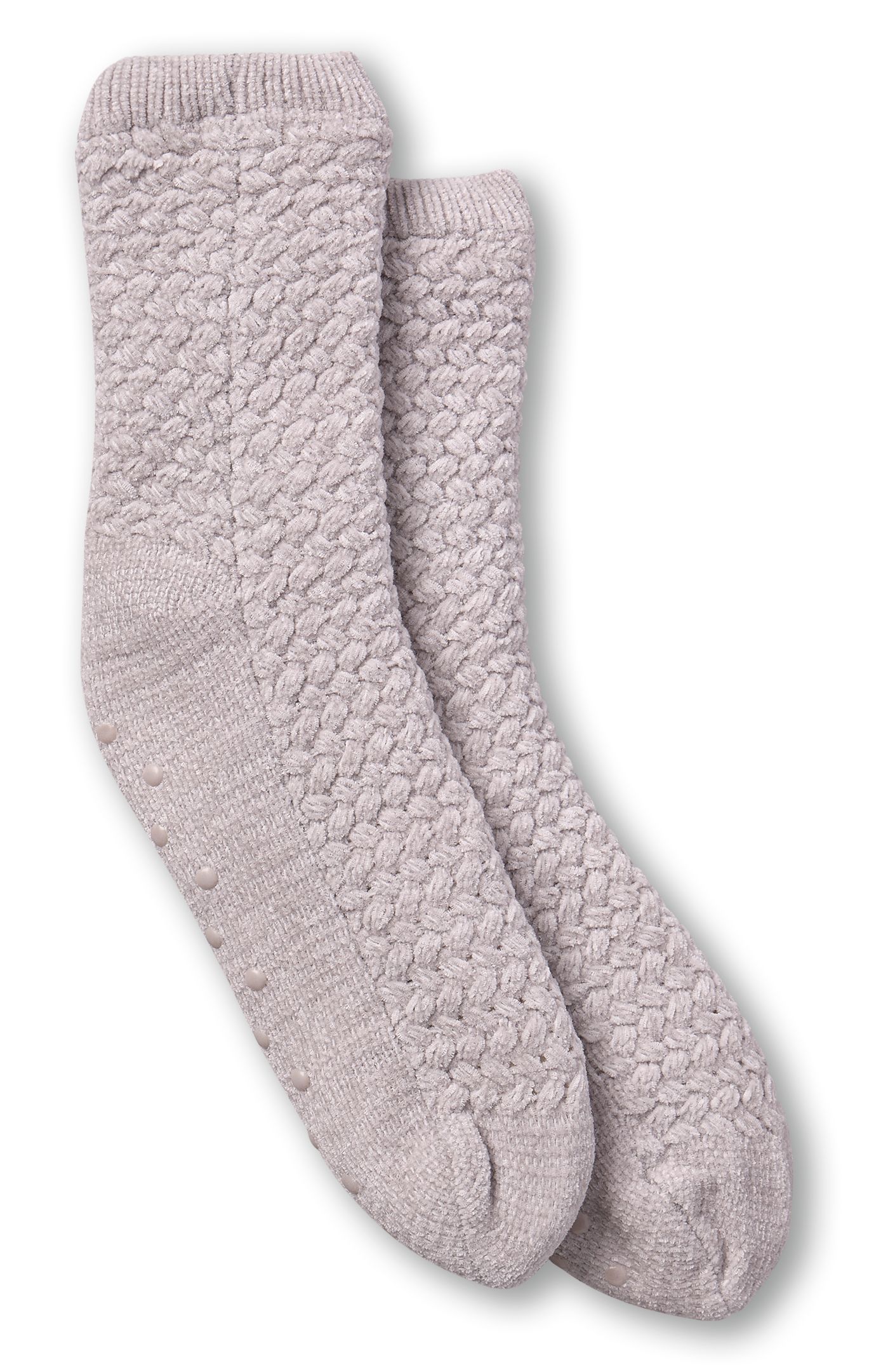 Denver Hayes Women's SuperSoft Popcorn Chenille Lounge Socks