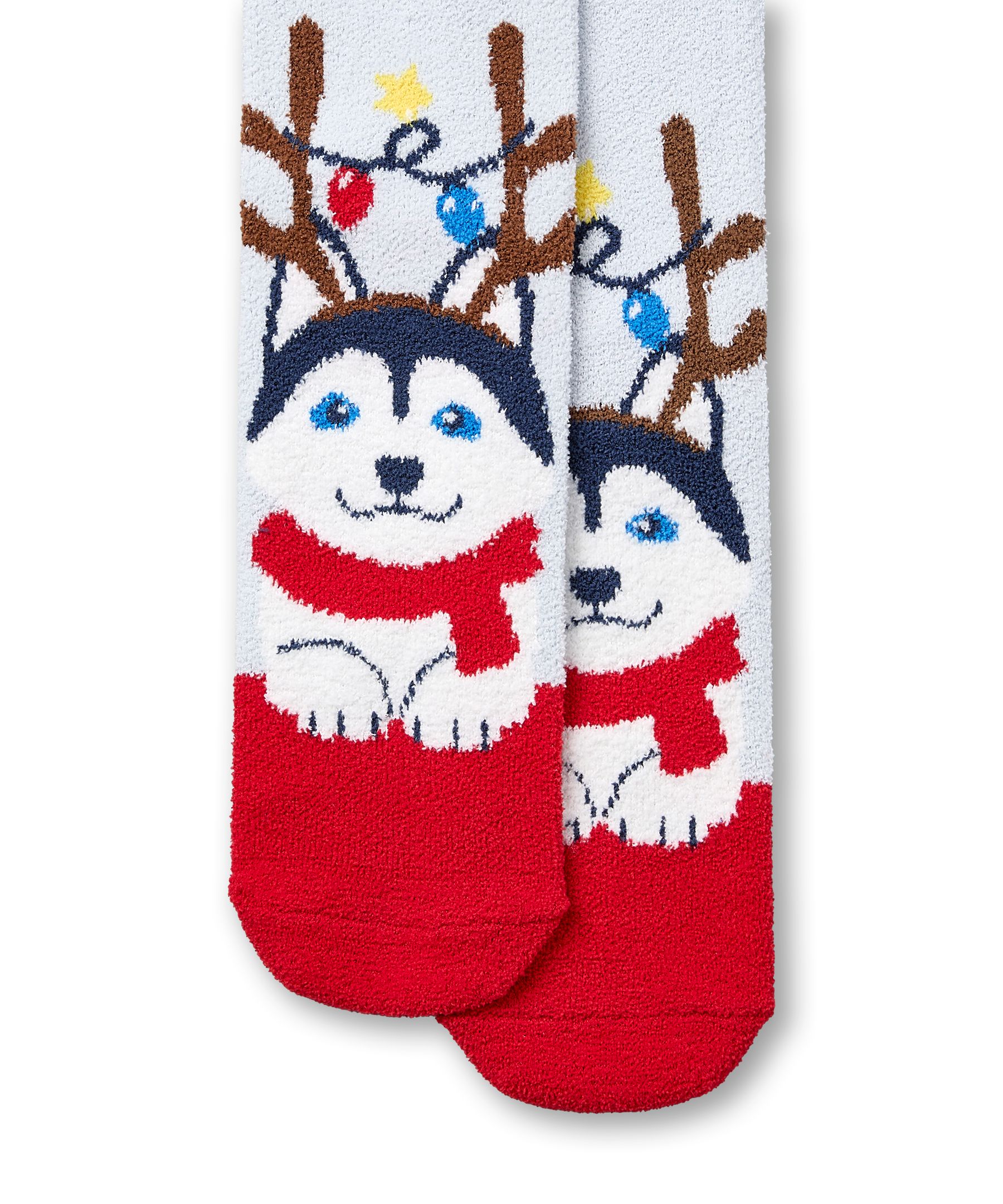 Denver Hayes Women's Chenille Novelty Holiday Socks