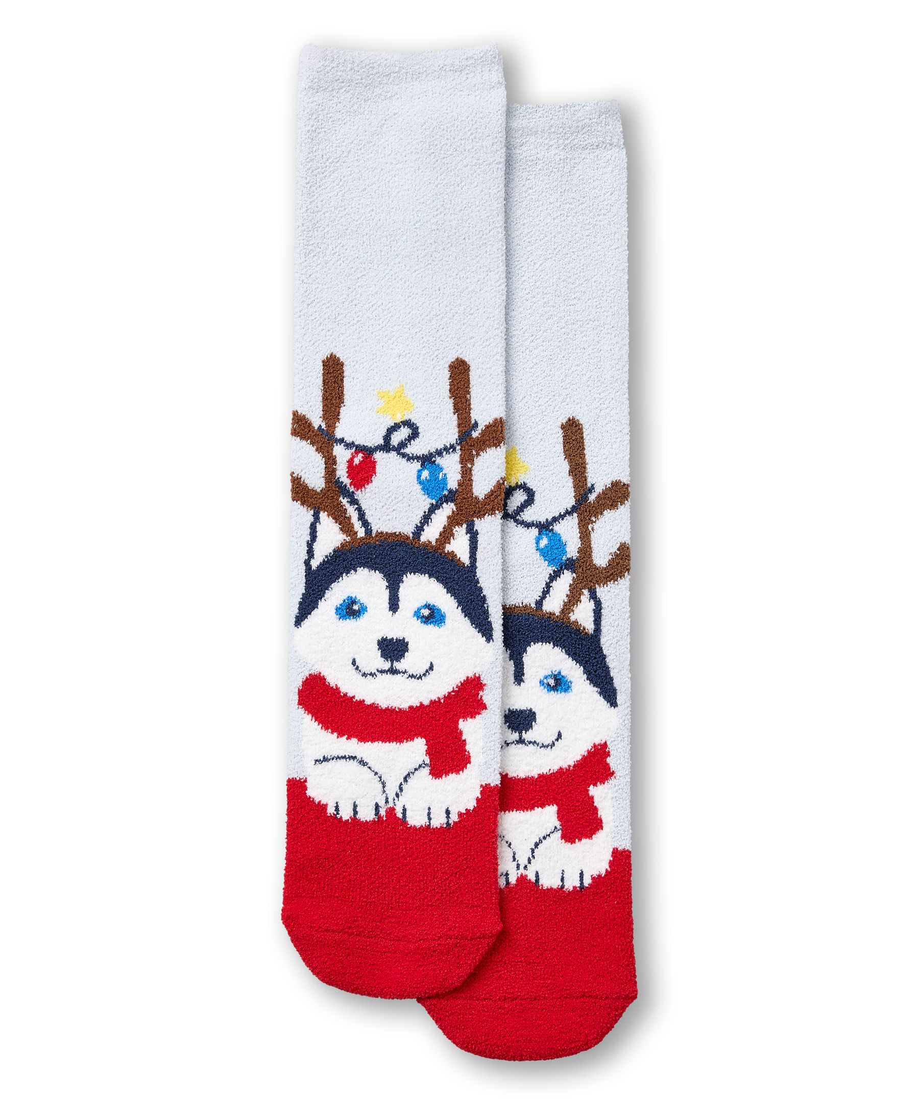 Denver Hayes Women's Chenille Novelty Holiday Socks