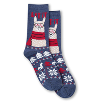 Mi-chaussettes fantaisie FRESHTECHMD des Fêtes pour femmes, Denver Hayes