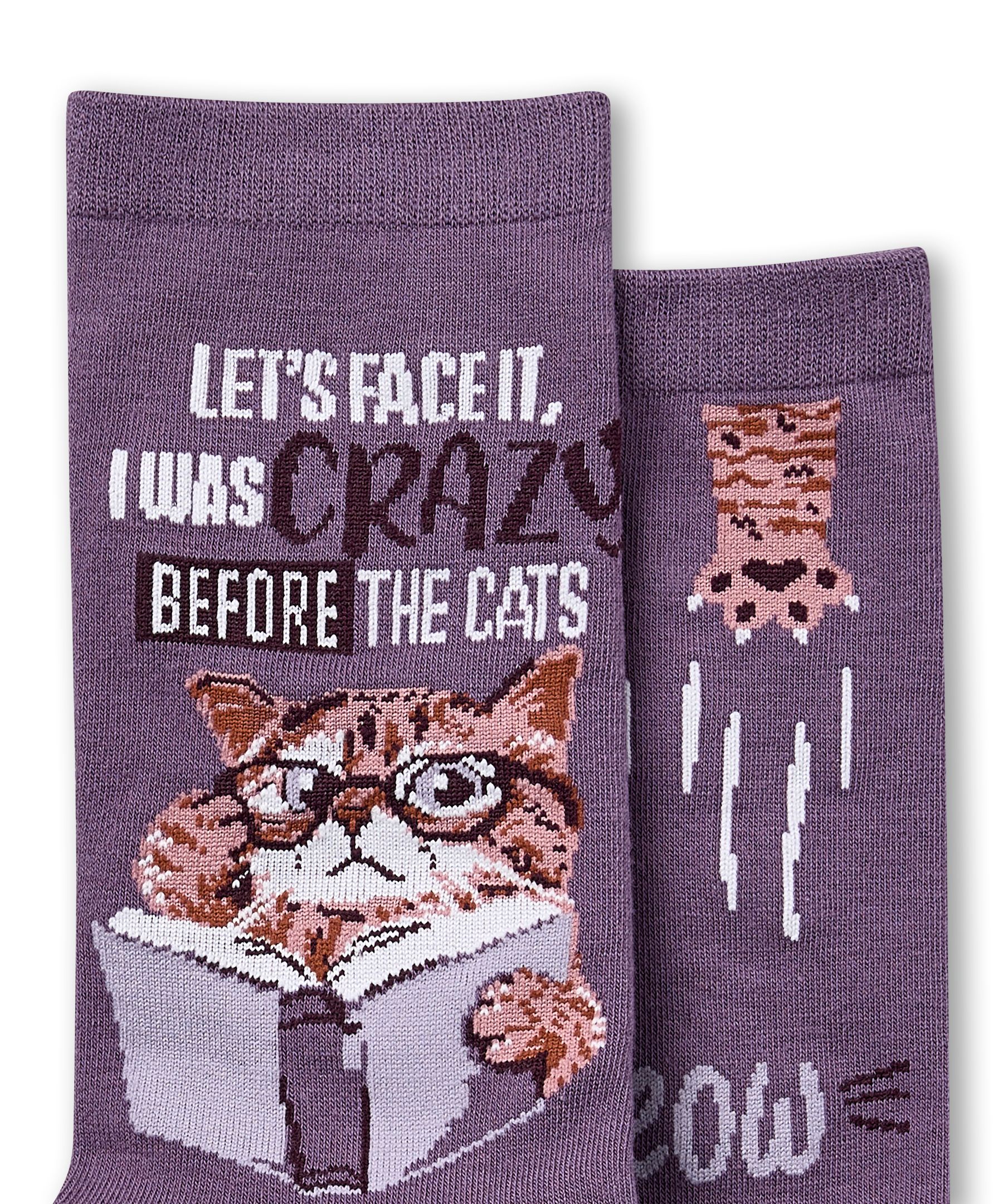 Mi-chaussettes à motif fantaisie pour femmes, Denver Hayes