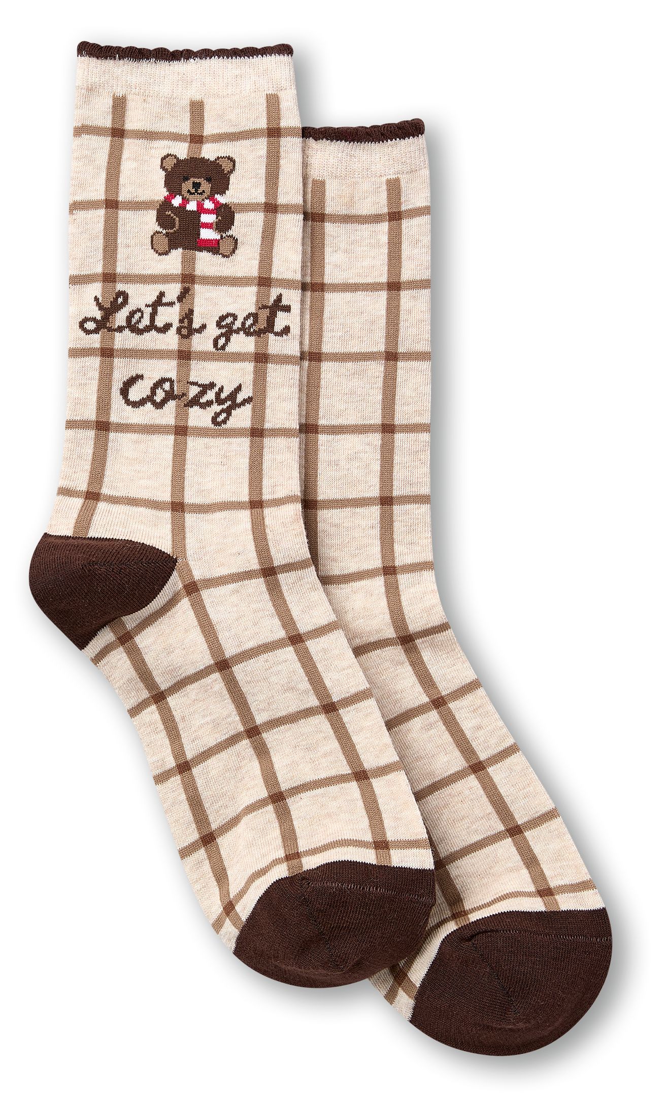 Denver Hayes Women's Novelty Pattern Crew Socks