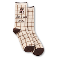 Mi-chaussettes à motif fantaisie pour femmes, Denver Hayes