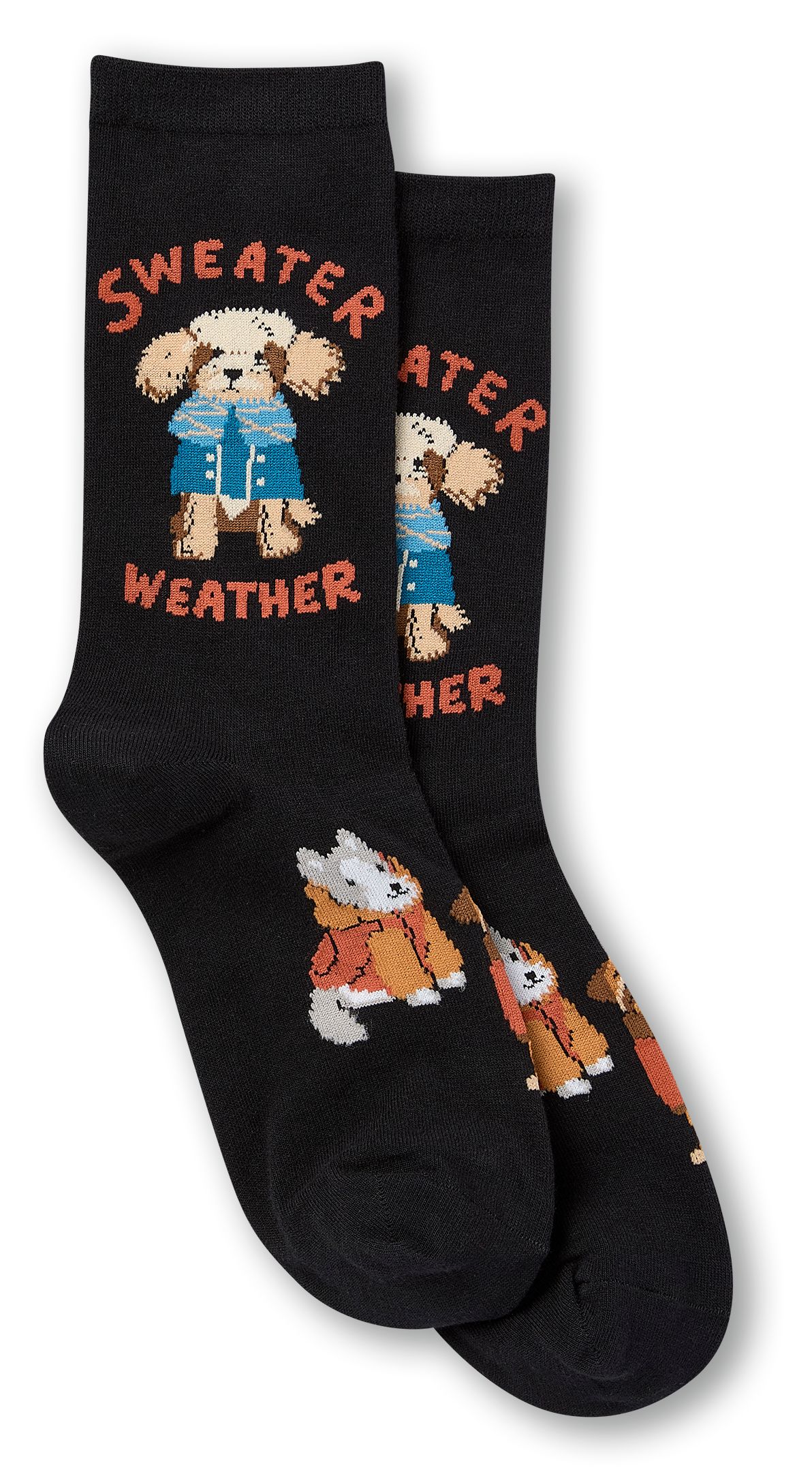 Denver Hayes Women's Novelty Pattern Crew Socks