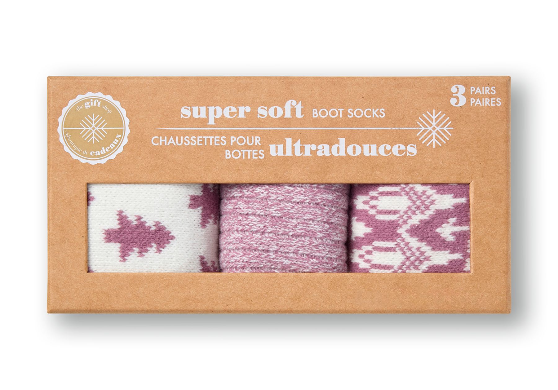 Denver Hayes Women's SuperSoft Gift Box Socks 3pk