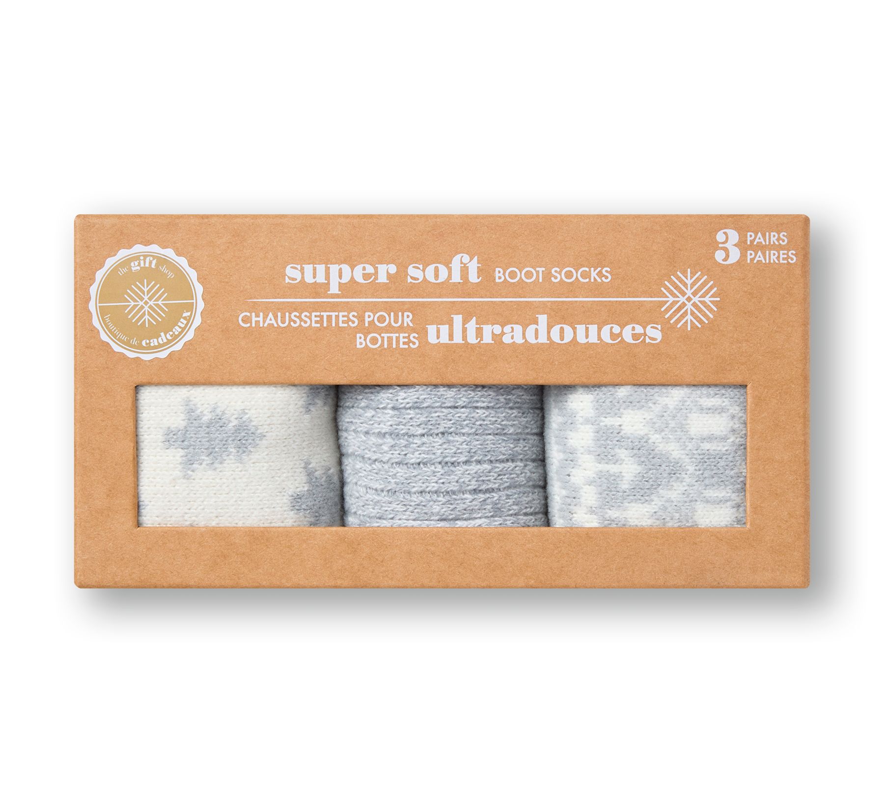 Denver Hayes Women's SuperSoft Gift Box Socks 3pk
