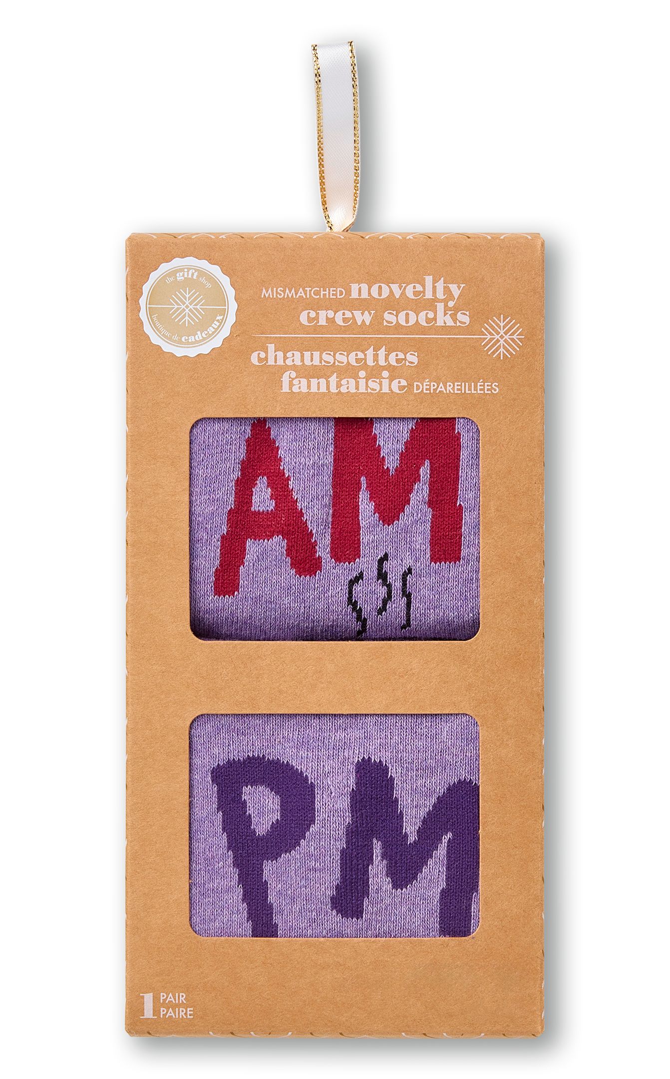 Denver Hayes Women's Novelty Gift Box Socks 4pk