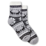 WindRiver Women's Heritage Reindeer Socks Side_Right