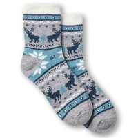 Chaussettes à motif de renne pour femmes, Heritage, WindRiver