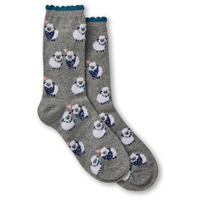 Chaussettes fantaisie à motif des Fêtes pour femmes, Denver Hayes