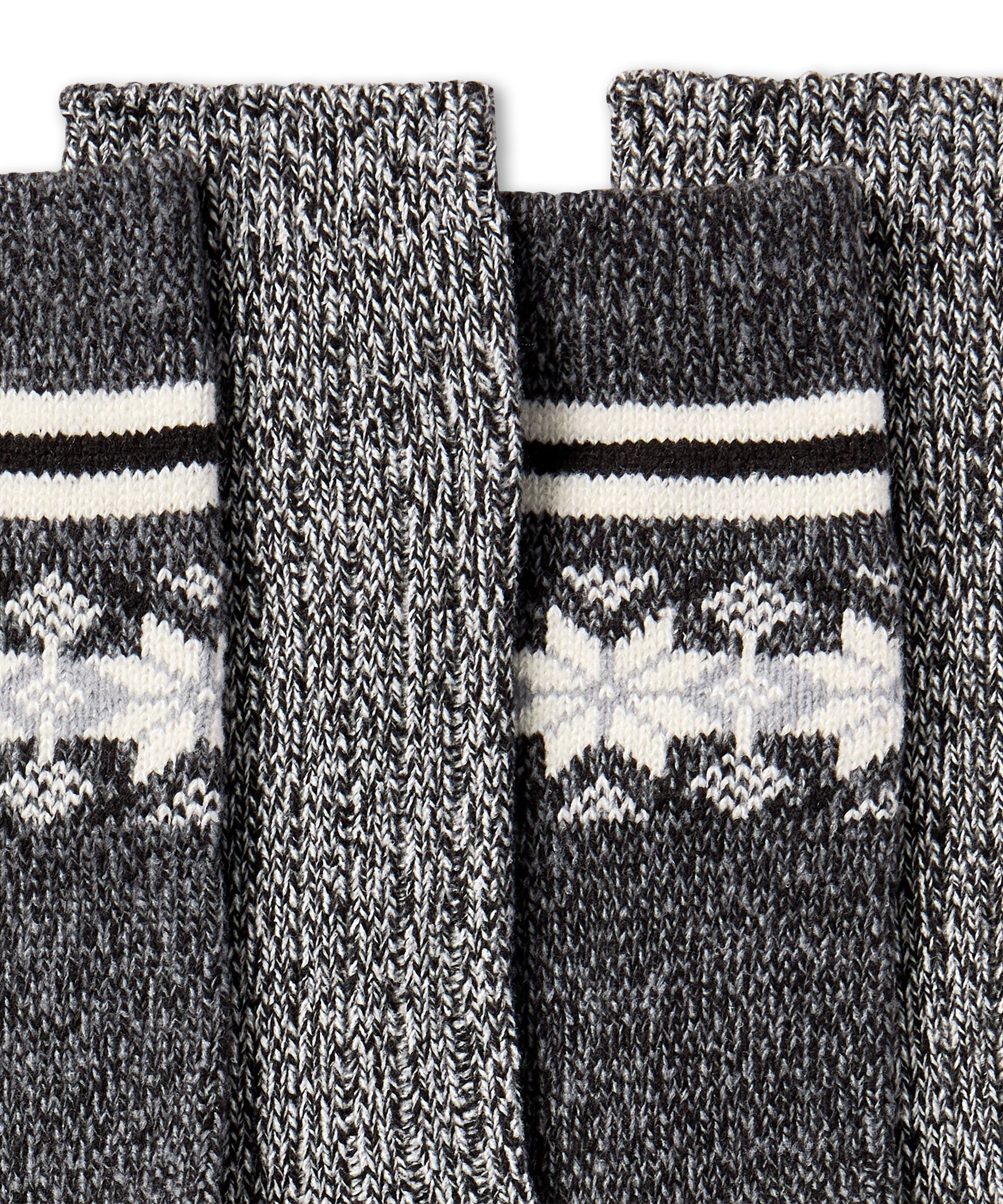 WindRiver Women's Heritage Snowflake Boot Socks 2-pk