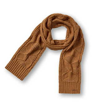 WindRiver Women's Heritage Cable Knit Scarf