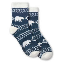Chaussettes à motif d’ours polaire pour femmes, Heritage, WindRiver
