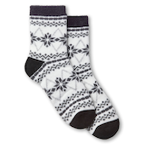 WindRiver Women's Heritage Snowflake Socks Side_Right