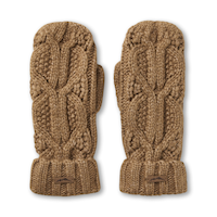 Mitaines en tricot torsadé pour femmes, Heritage, WindRiver