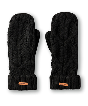Mitaines en tricot torsadé pour femmes, Heritage, WindRiver