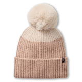 Denver Hayes Women's Fine Knit Cuff Pom Toque