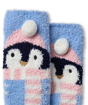 Denver Hayes Women's SuperSoft Butter Chenille Critter Socks