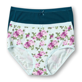 Denver Hayes Women's Cotton Stretch Modern Brief 3pk Front_Flat