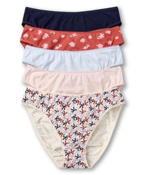 Denver Hayes Women's Cotton Stretch Hi Cut 5pk