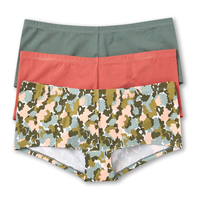 Denver Hayes Women's 3 Pack Cotton Stretch Boyshort Underwear
