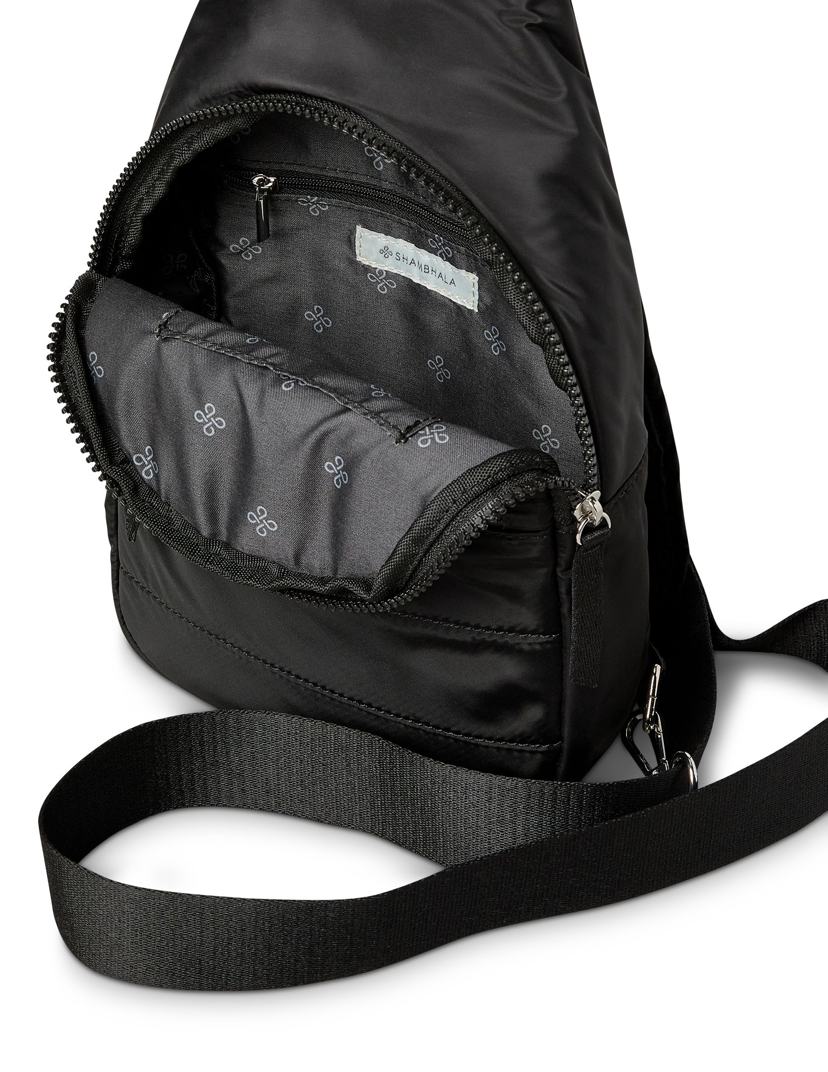 Shambhala Women's Quilted Nylon Sling Bag