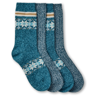 Chaussettes pour bottes à motif de flocons de neige pour femmes, Heritage, WindRiver, paquet de 2&nbsp;paires