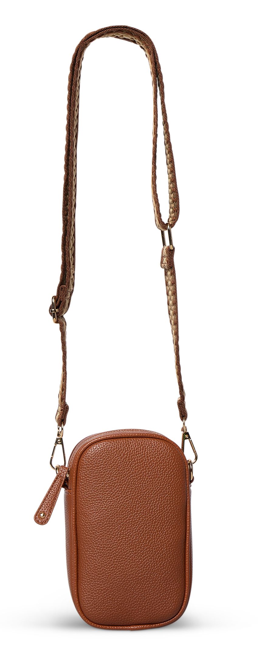 Denver Hayes Women's 4-Piece Crossbody Cell Phone Pouch Set Back_Flat
