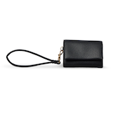 Denver Hayes Women's Small Wristlet Flap Wallet Front_Flat