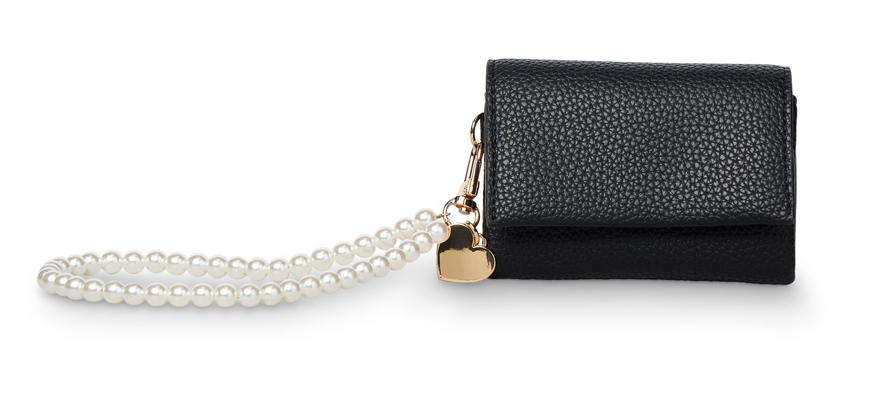 Denver Hayes Women's Small Wristlet Flap Wallet Front_Flat