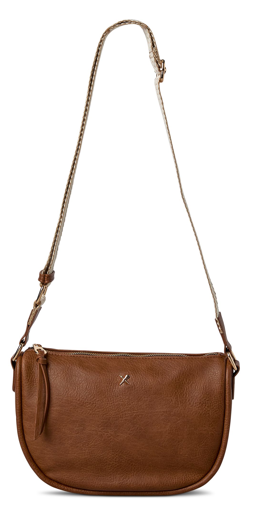 Denver Hayes Women's Half Moon Crossbody Bag