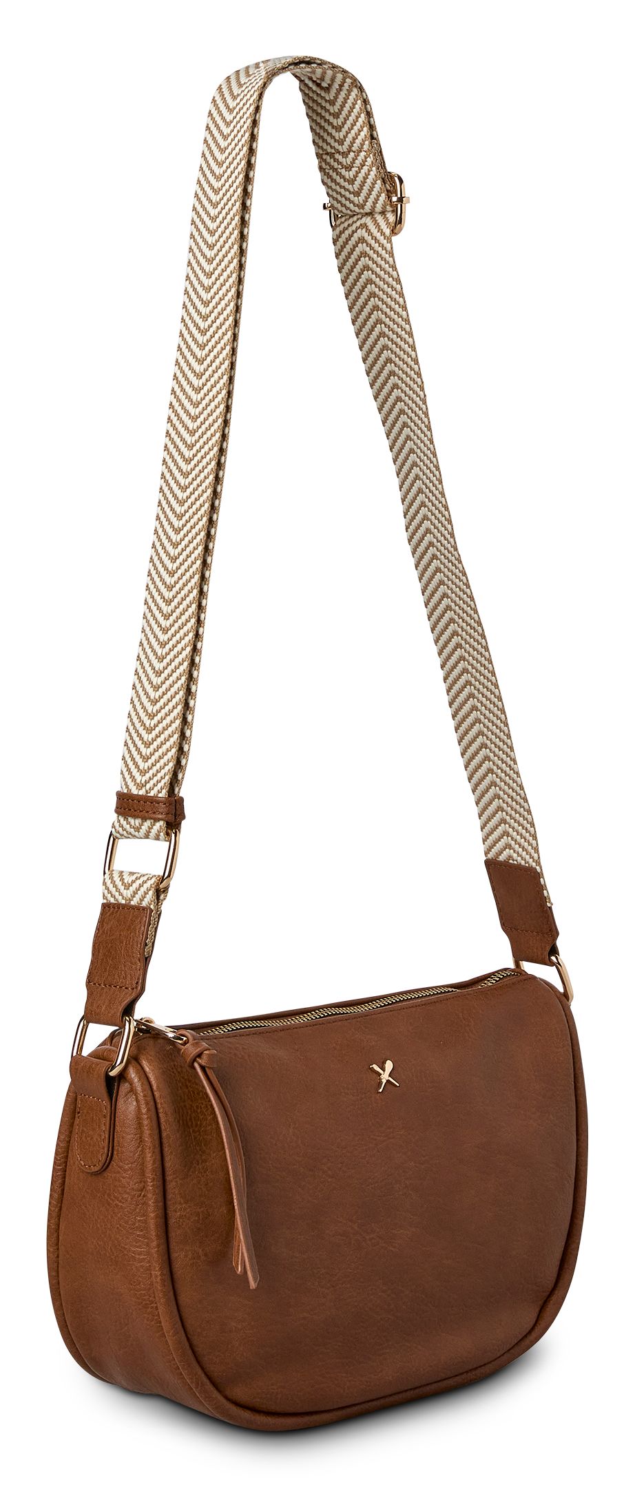 Denver Hayes Women's Half Moon Crossbody Bag