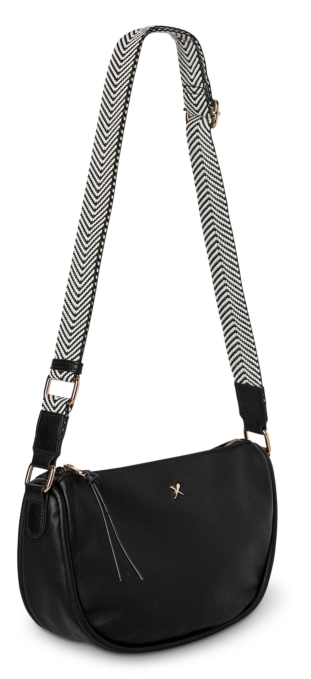 Denver Hayes Women's Half Moon Crossbody Bag
