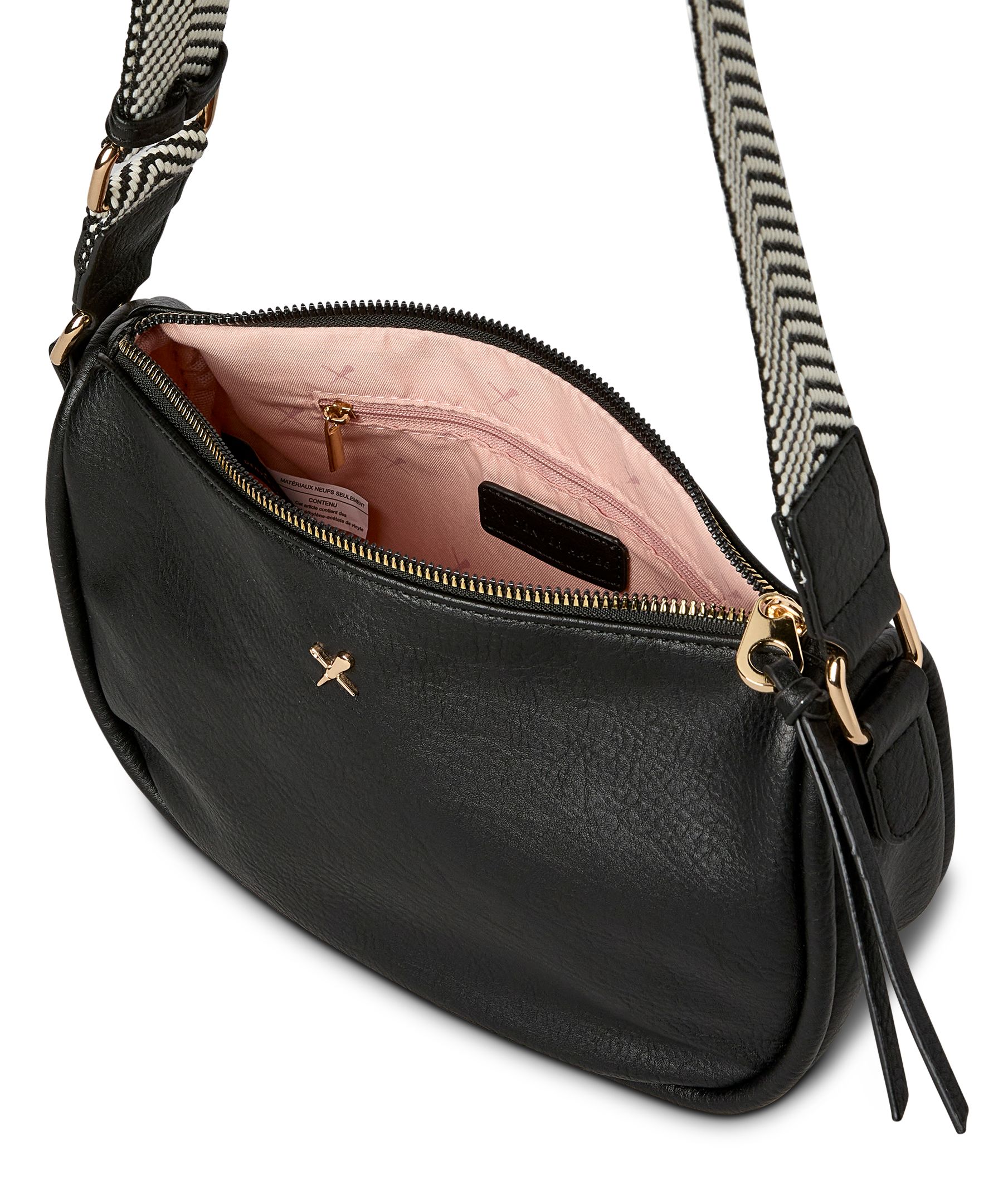 Denver Hayes Women's Half Moon Crossbody Bag