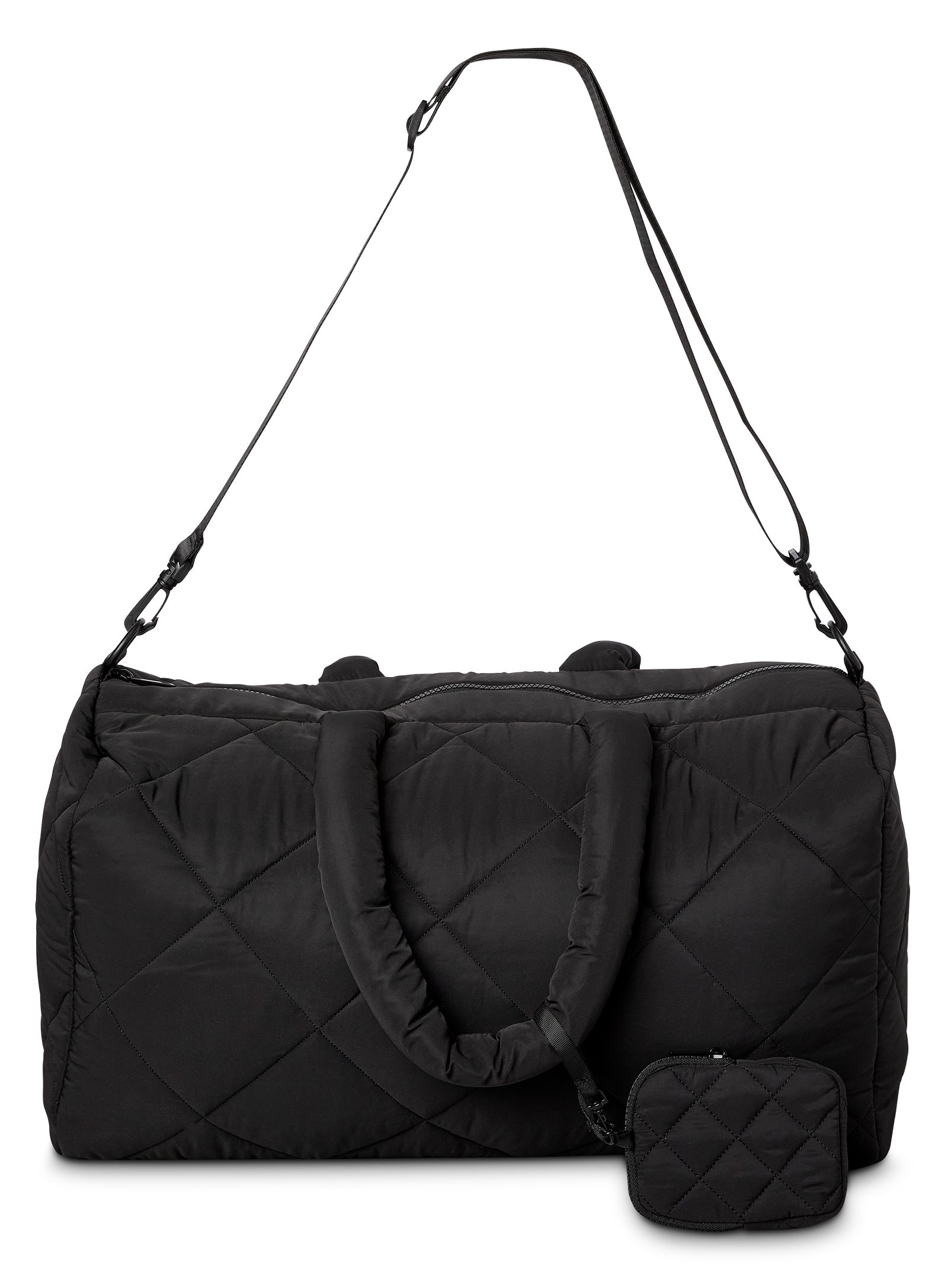 Sac de voyage matelassé à losanges pour femmes, Mytagalongs