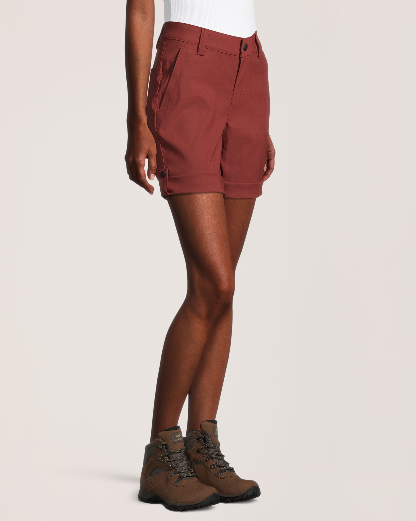 WindRiver Women's Performance Quick Dry Shorts with Zippered Cargo Pockets