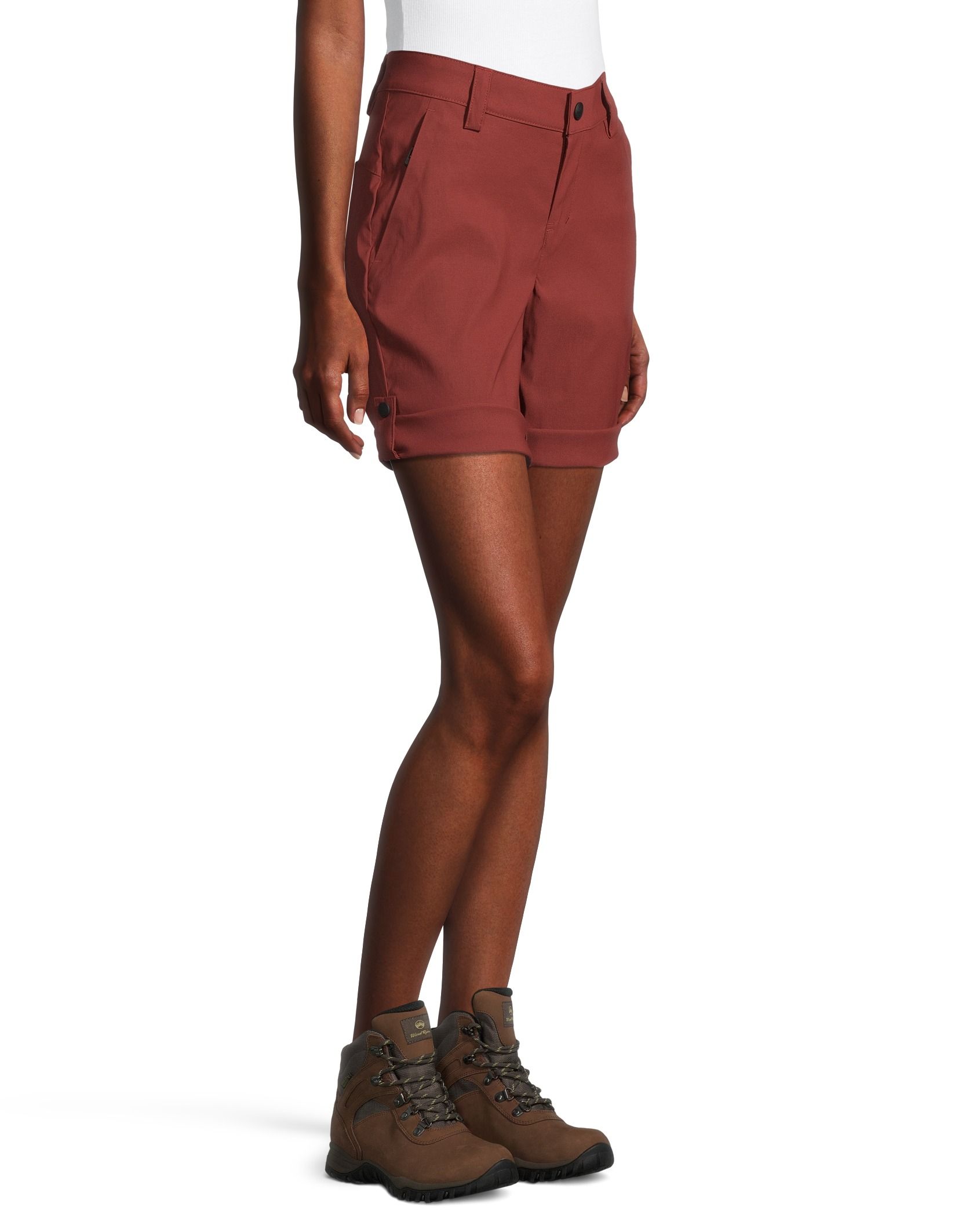 WindRiver Women's Performance Quick Dry Shorts with Zippered Cargo Pockets