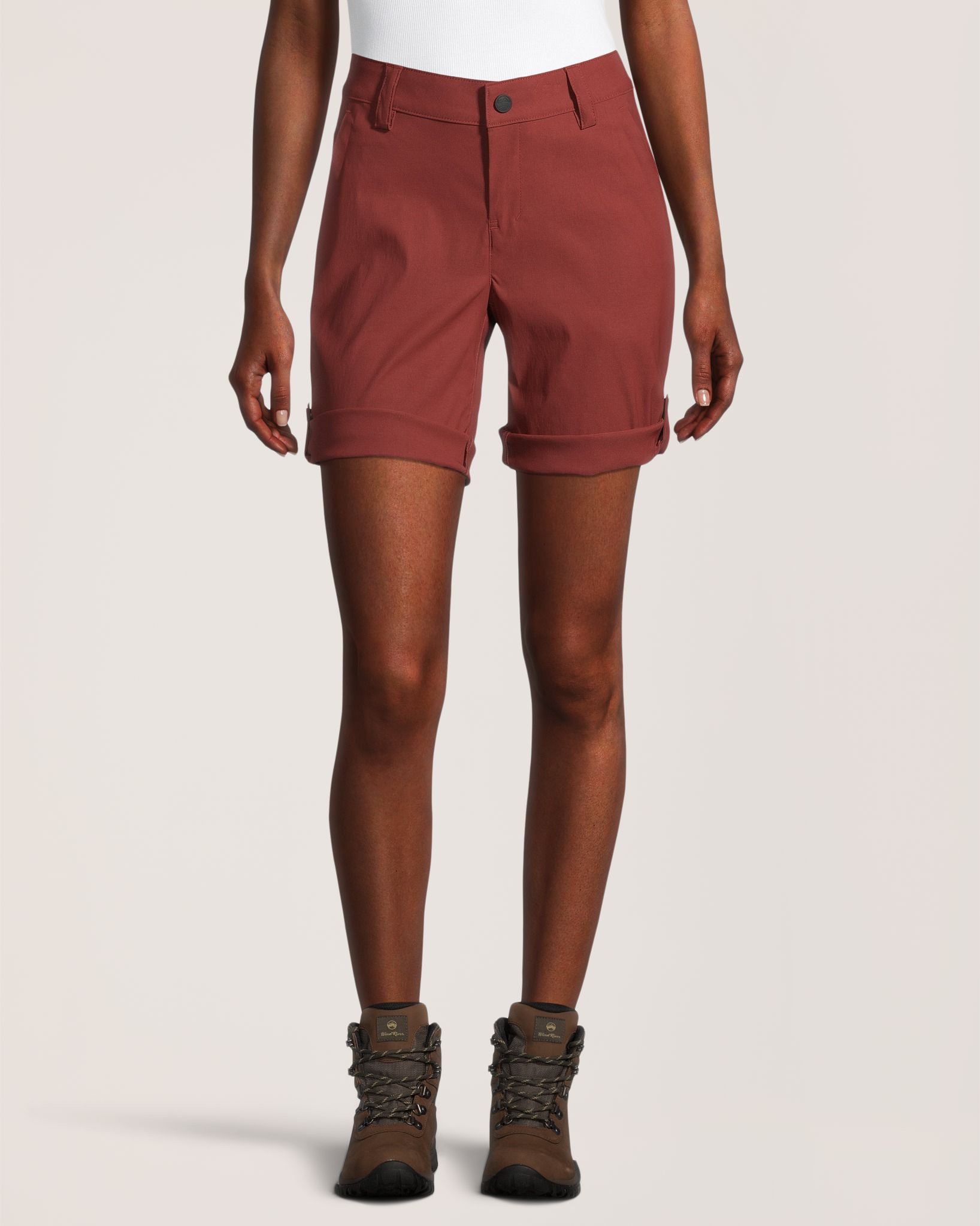 WindRiver Women's Performance Quick Dry Shorts with Zippered Cargo Pockets