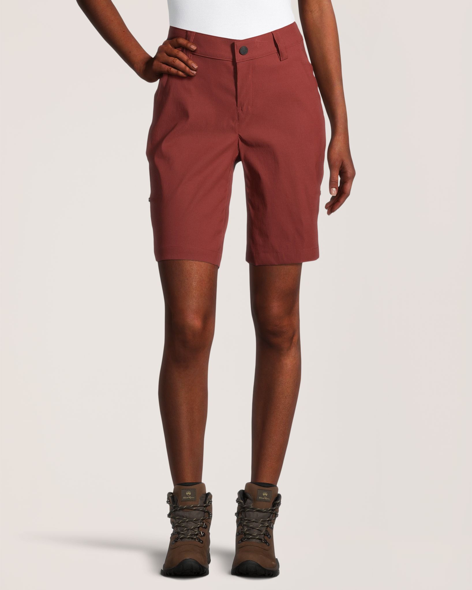 WindRiver Women's Performance Quick Dry Shorts with Zippered Cargo Pockets