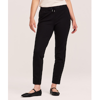 Denver Hayes Women's Easy Pull On Knit Pants Front_Flat