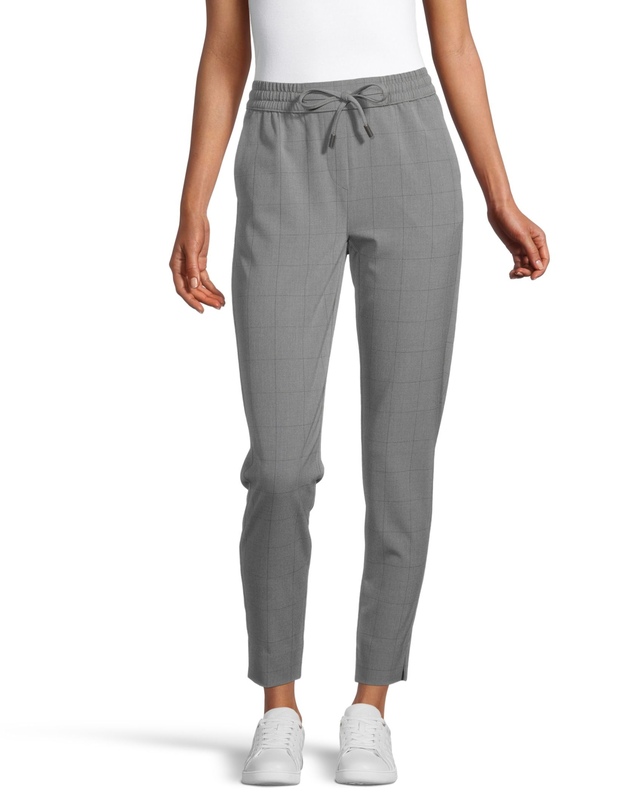Denver Hayes Women's Patterned Pull On Cropped Pants Marks